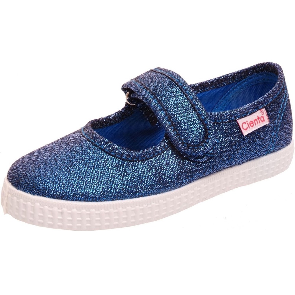 Cienta Mary Jane - Navy Sparkle sz 21